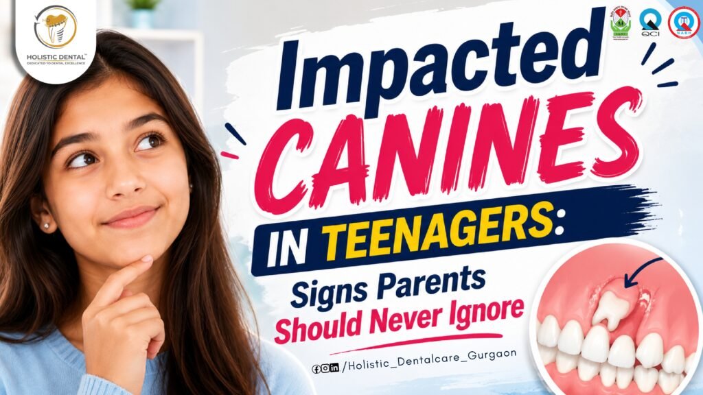 Impacted Canines in Teenagers: Signs Parents Should Never Ignore